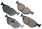 Akebono EUR763 EURO Ultra-Premium Ceramic Brake Pad Set