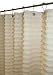 Park B.Smith Retro Stripe 72 Inch by 72 Inch Shower Curtain, Natural
