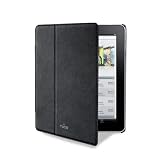 Puro - IPAD2S3BOOKCMBLK - Etui en cuir rabat magn&eacute;tique pour iPad 2 et 3 - Noir