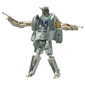 Star Wars Transformers Boba Fett / Slave 1