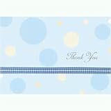 Blue Dot Thank You Notes (10 count)