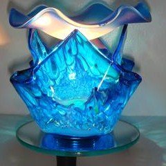 Electric Aroma Lamp - - Blue