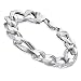Sterling Silver Figaro Bracelet - 8