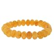 10mm Rondell Stretch Bracelet - Yellow Jade