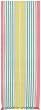 Durable Hand Woven 100% Cotton Colorful Pink and Green Striped Table Runners 12x72 Inches Set of Two