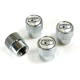 Chrysler 300 HEMI C Silver Logo Tire Stem Valve Caps