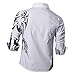 jeansian Men's Slim Fit Long Sleeves Casual Shirts Z001