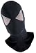 Search : Deluxe Black-Suited Adult Spiderman Mask - Official Superhero Costume