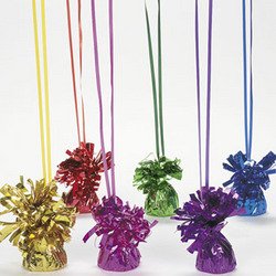 Metallic Balloon Weights - of 12)