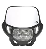 HEADLIGHT-CE/DOT CERT,BLACK ~ ACERBIS ~