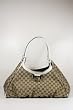 Gucci Handbags Beige and White Leather 189835
