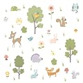 RoomMates Stickers muraux repositionnables Enfant Animaux de la for�t (Import Grande Bretagne)