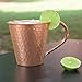 Artisan's Anvil UNIQUE HAMMERED COPPER MUG - Premium Bucket Design – Solid Moscow Mule Cup - 16 oz - 100% Pure Handcrafted Copper - Heavy Gauge, No Lining - FREE Recipes & Care E-book