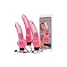 Golden Triangle 6.5" Jelly Vibrator, Caribbean #4