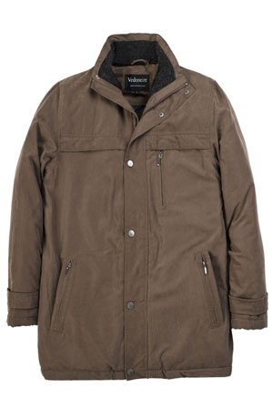 VEDONEIRE Mens BROWN MICROFIBRE JACKET (3035) ALL SIZES Padded Winter Coat (Large)