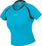 GORE RUNNING WEAR Damen Shirt AIR VI, atoll blue/black, 36, 0_5799