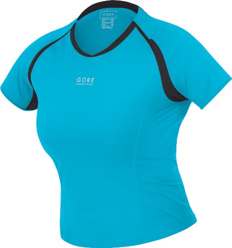 GORE RUNNING WEAR Damen Shirt AIR VI, atoll blue/black, 40, 0_5799 Preisvergleich