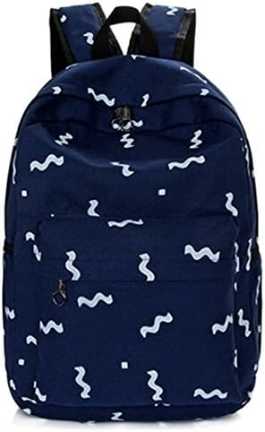 TUOMins Personalized Fashion Canvas School Student Back pack Book Bag