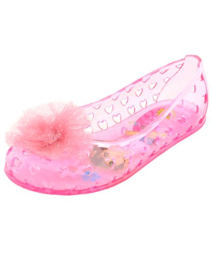 Dora the Explorer Girls “Jelly Joyful” Flats – light pink, 7/8