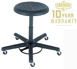 RROF1 Cramer - Foot Activated 24 Hour Use 300 Lb Urethane Round Stool