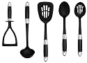 Prestige Deco Black Tool Set, 6 Piece