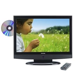 Sovos SVTV22D - 22" Widescreen HD Ready LCD  TV - With Freeview & Inbuilt DVD Player