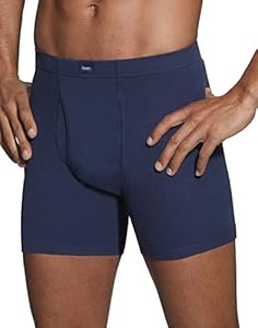 Hanes Classics Men's Dyed Boxer Briefs with ComfortSoft Waistband 769CP5, Asso
