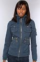 BB Dakota The Twilight Bella Jacket in Lake Blue,Light Jackets for Women