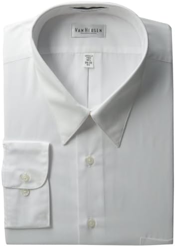 Van Heusen Men's Big Wrinkle Free Poplin Long Sleeve Shirt