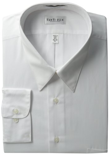 Van Heusen Men's Big Wrinkle Free Poplin Long Sleeve Shirt