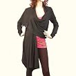 Wrap Style Cashmere Cardigan Knit Fly Away Sweater