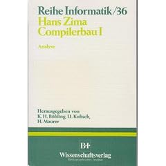 Compilerbau I - Mannheim : Bibliographisches Institut