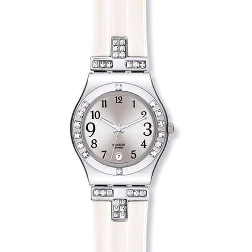 Swatch Women’s WHITE COLLECTION Watch YLS430
