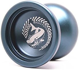 MAGICYOYO New Professional Yo-yo N12 Shark Honor Blue Alloy Aluminum Yo-yo Toy