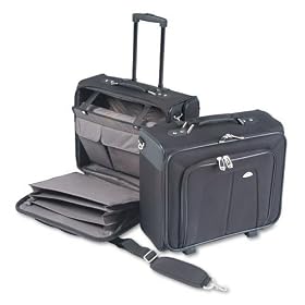 Samsonite&reg; Side Loader Office Notebook Case, Nylon, 17-1 2 x 17-1 2 x 15, Black by 