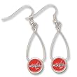Washington Capitals French Loop Earrings