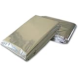 Emergency Mylar Blanket 52" x 84" - Pack of 12 Blankets