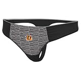 Cincinnati Bengals Ladies Black Mystic Memory Thong (Small)