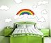 Vinyl Wall Decal Sticker Rainbow Clouds DCriswell103 Vinyl Wall Decal Sticker Rainbow Clouds DCriswell103