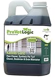 ProVetLogic Kennel Care, Pet Floor Cleaner, Synthetic Pet Turf Cleaner, Deodorizer and Drain Maintainer, Concentrated, 64 Ounces