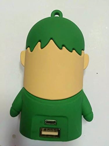 Caraguez 8800 mAh Green Lantern Action Figures Cartoon mobilephone Charging Treasure Universal Power Bank Expression Pattern Cute Mini Portable Charger Travel Charger for iPhone 6 plus iPhone 5 5S 5C 4S 4; iPad Air 4 3 2 Mini;Samsung Galaxy S5 S4 S3 S2 Note HTC Blackberry