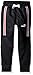 PUMA Boys' Big Active Jogger Pant, Black, Medium (10/12)