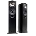 KEF iQ70BL Floor Standing Speaker (Single, Black)