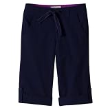 Girls' Cherokee® Twill Convertible Capri - Ink