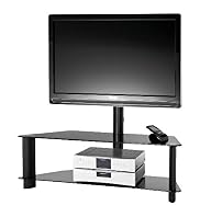 Alphason APB1200/2 Glass TV Stand For TV Sizes up to 42"