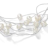 Pearl Silver Necklace 16