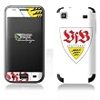 Design Skins f�r Samsung Galaxy S I9000 - VFB Stuttgart Design Folie