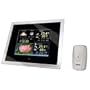 Hama Digitaler Bilderrahmen 20,3 cm (8 Zoll) mit Wetterstation