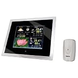 Hama Digitaler Bilderrahmen 20,3 cm (8 Zoll) mit Wetterstationvon "Hama"