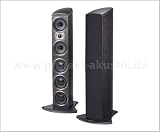 Mission E34-BLACK Mission E34 Floorstanding Hifi Speakers in Black